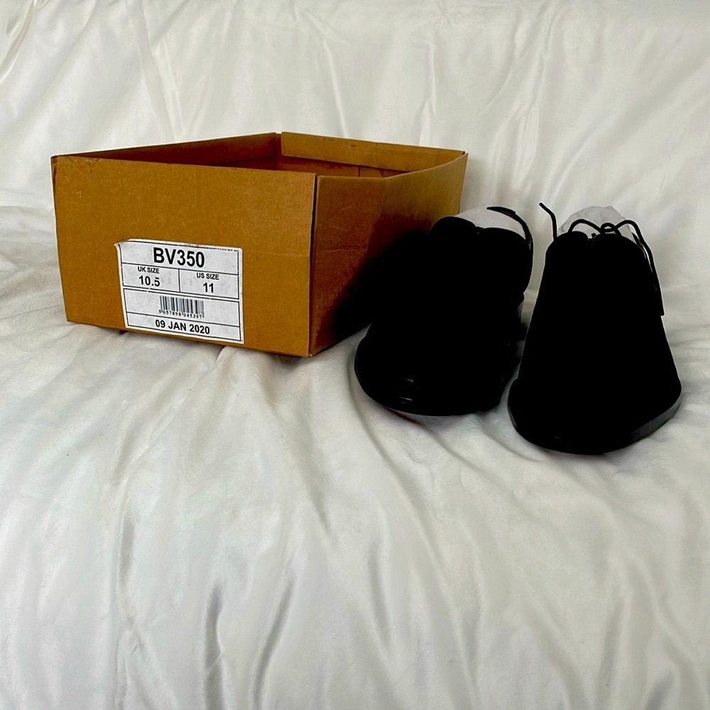 Samuel Windsor black men Dress shoes size 11US or 10.5UK brand NEW